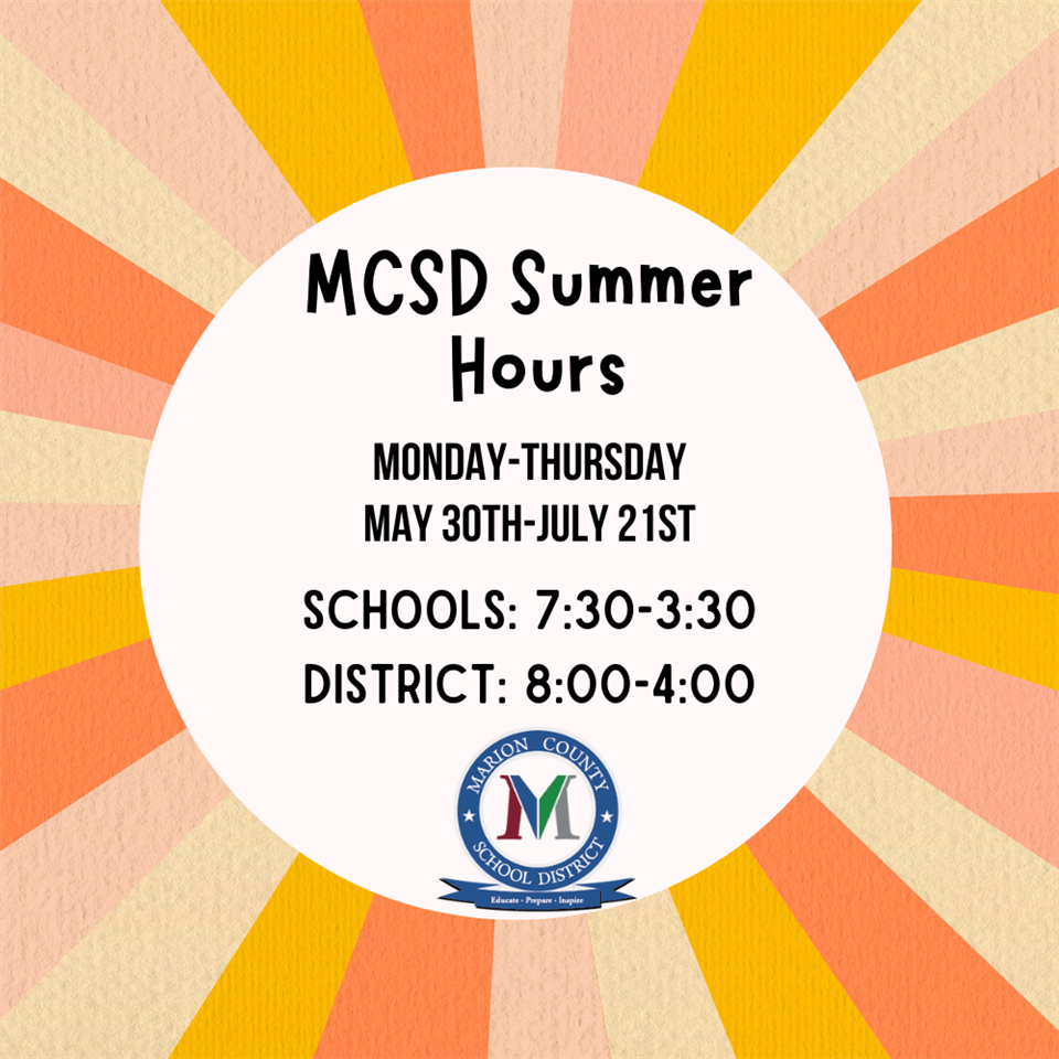  Summer Work Hours
